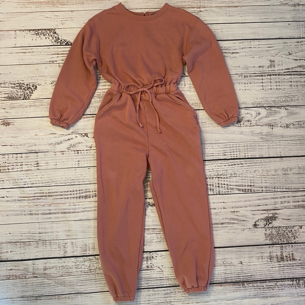 Dusty rose jumpsuit